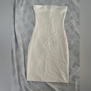 Bodycon dress size medium , white